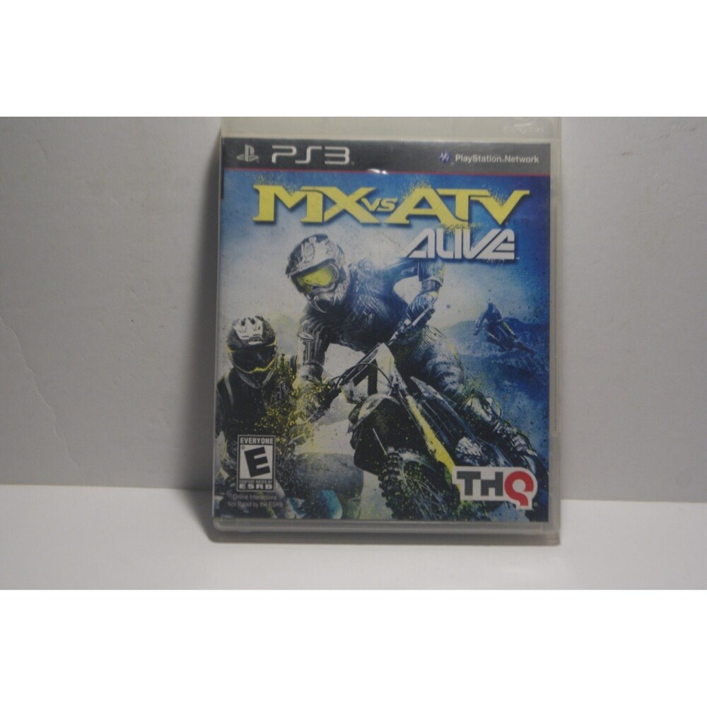 MX vs. ATV Alive (Sony PlayStation 3, 2011) PS3 CIB Bike Sim Fun